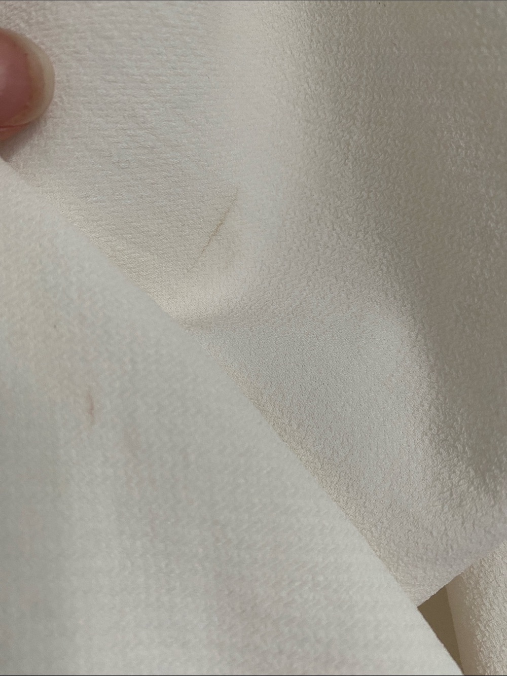 Sézane Abélia Ecru Draped Wrap Blouse - Picture 10 of 14